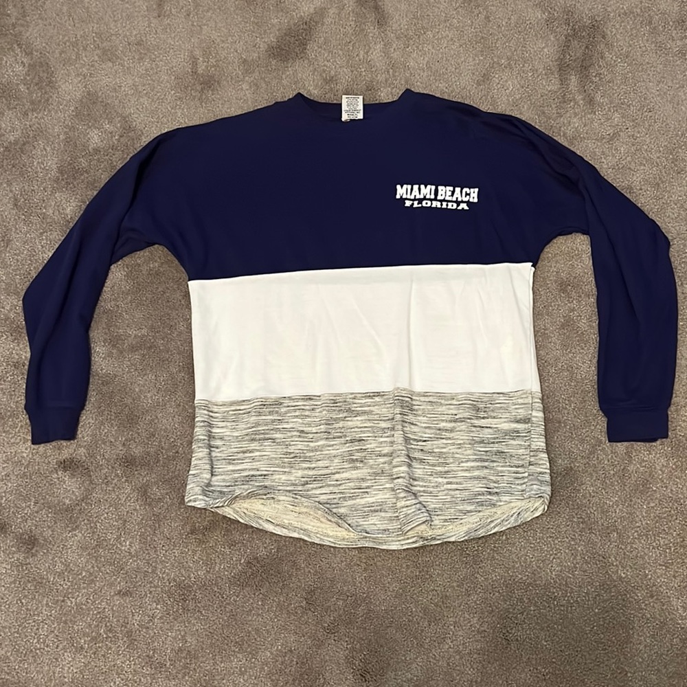 Miami Beach Large Long Sleeved T-Shirt